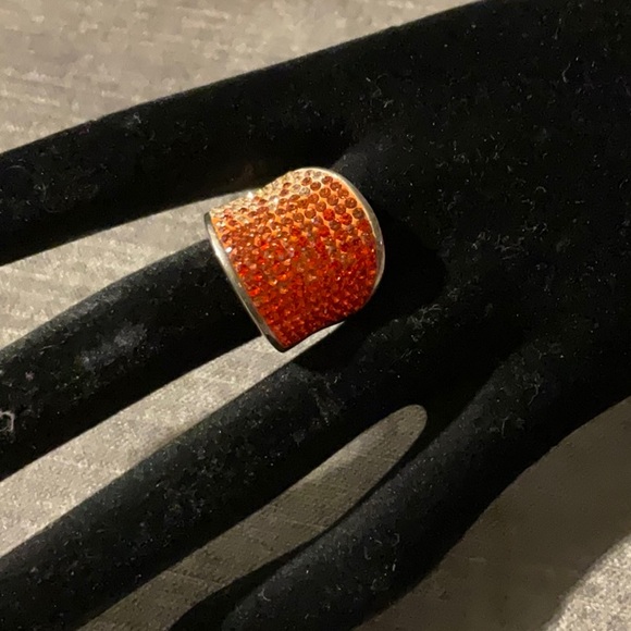 Sterling Silver Ombre Cocktail Ring - Picture 3 of 6